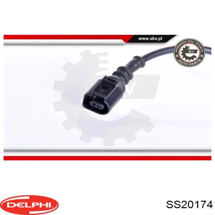 Датчик АБС задній правий Delphi SS20174 ціна, від 17.74 USD