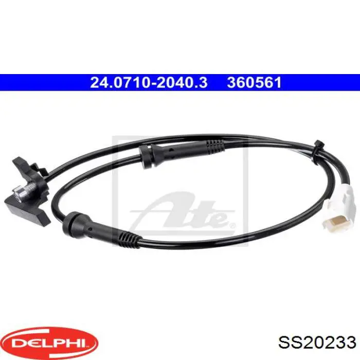 SS20233 Delphi Датчик АБС (ABS) задній