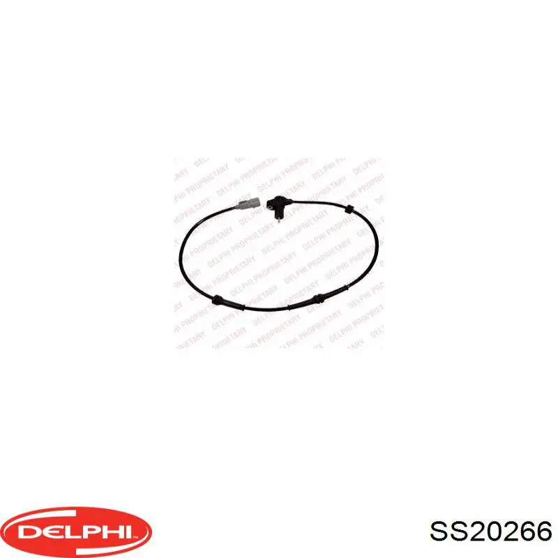 Купити SS20266 Delphi Датчик АБС (ABS) задній