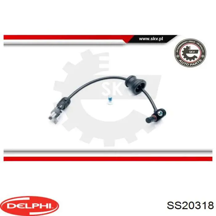 Купити SS20318 Delphi Датчик АБС (ABS) задній