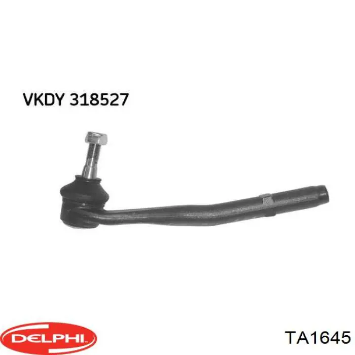 Наконечник рульовий Delphi TA1645 ціна, від 16.07 USD