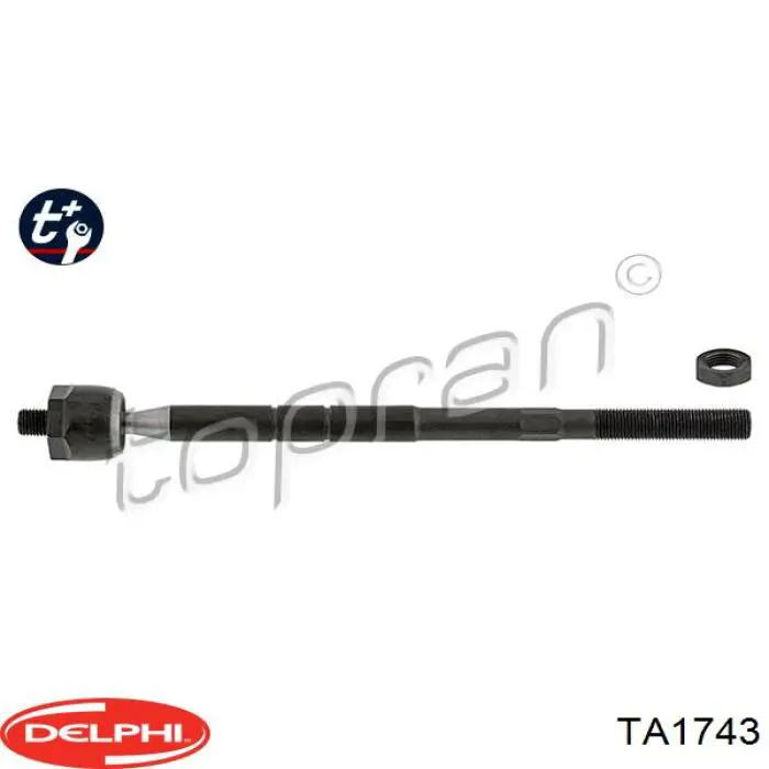 Тяга рульова поперечна Delphi TA1743 ціна, від 12.56 USD