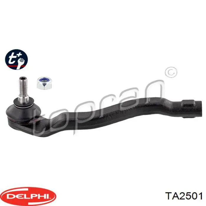 Наконечник рульовий Delphi TA2501 ціна, від 15.28 USD