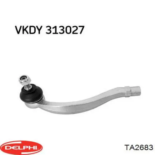 Наконечник рульовий Delphi TA2683 ціна, від 21.04 USD