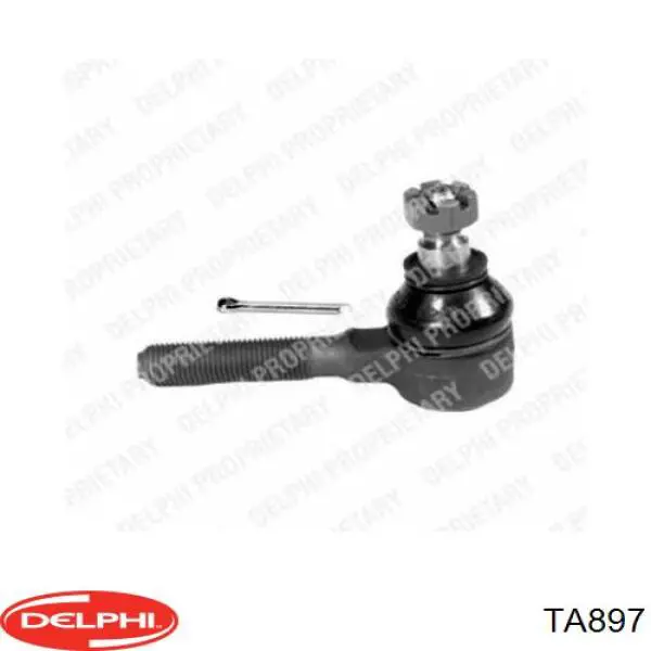 Накінечник рульової тяги, внутрішній, лівий Delphi TA897 ціна, від 8.34 USD