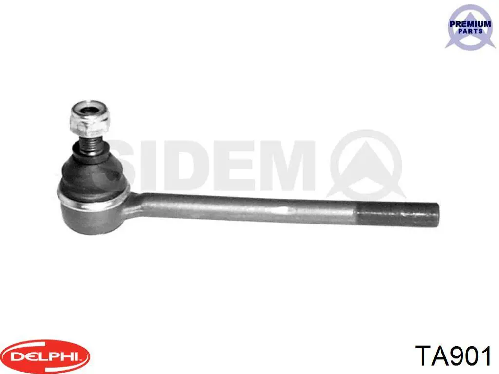 Накінечник рульової тяги, внутрішній, правий Delphi TA901 ціна, від 8.50 USD