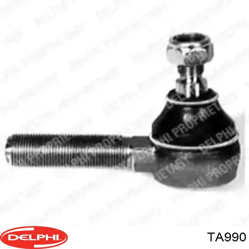 Накінечник поперечної рульової тяги Delphi TA990 ціна, від 10.87 USD