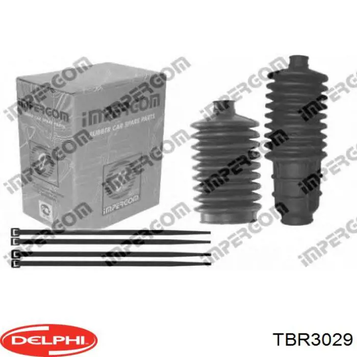 TBR3029 Delphi пильник рульового механізму/рейки