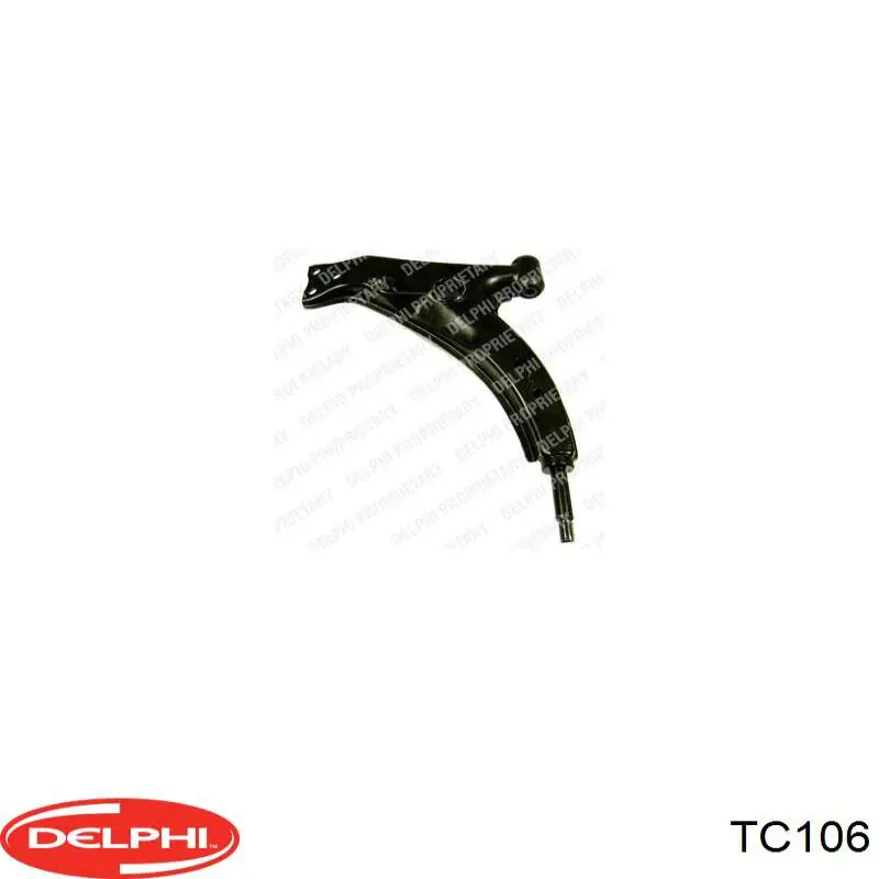 Важіль передньої підвіски нижній, правий Delphi TC106 ціна, від 41.31 USD