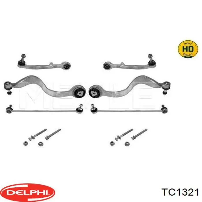 Важіль передньої підвіски нижній, правий Delphi TC1321 ціна, від 91.81 USD