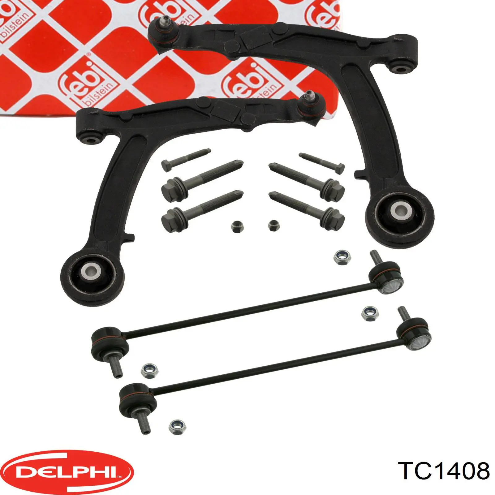 Важіль передньої підвіски нижній, правий Delphi TC1408 ціна, від 41.05 USD