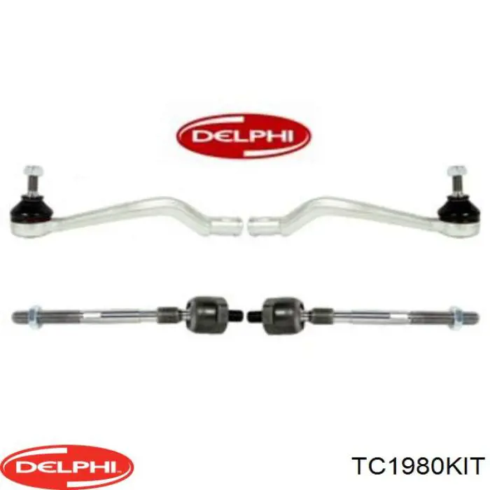 TC1980KIT Delphi Зовнішній наконечник рульової тяги