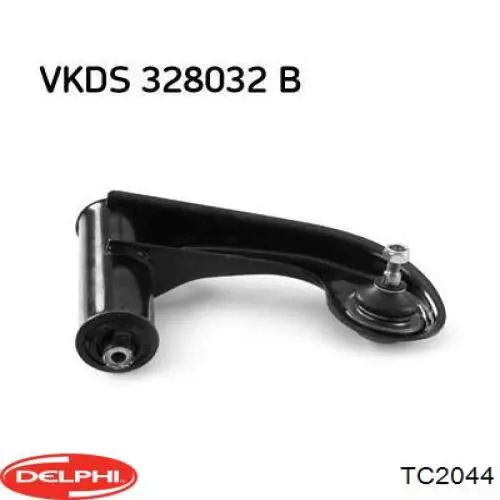Важіль передньої підвіски верхній, правий Delphi TC2044 ціна, від 43.57 USD
