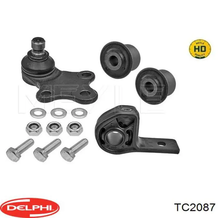 Важіль передньої підвіски нижній, правий Delphi TC2087 ціна, від 34.21 USD