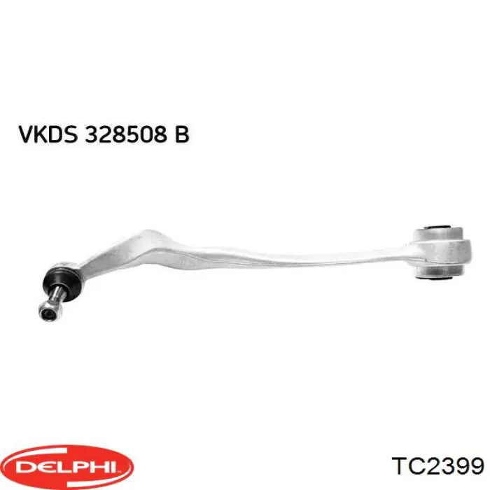 Важіль передньої підвіски верхній, лівий Delphi TC2399 ціна, від 54.54 USD