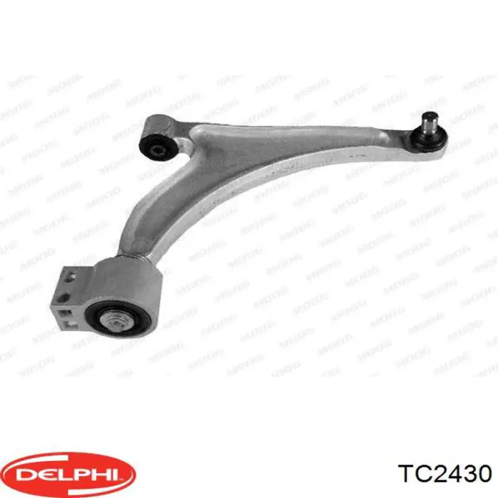 Важіль передньої підвіски нижній, правий Delphi TC2430 ціна, від 135.34 USD