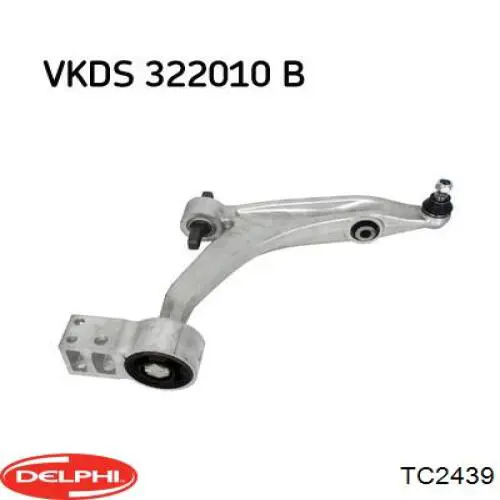 Важіль передній лівий Delphi TC2439 ціна, від 181.76 USD