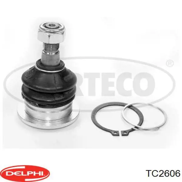 Кульова опора, верхня Delphi TC2606 ціна, від 17.24 USD