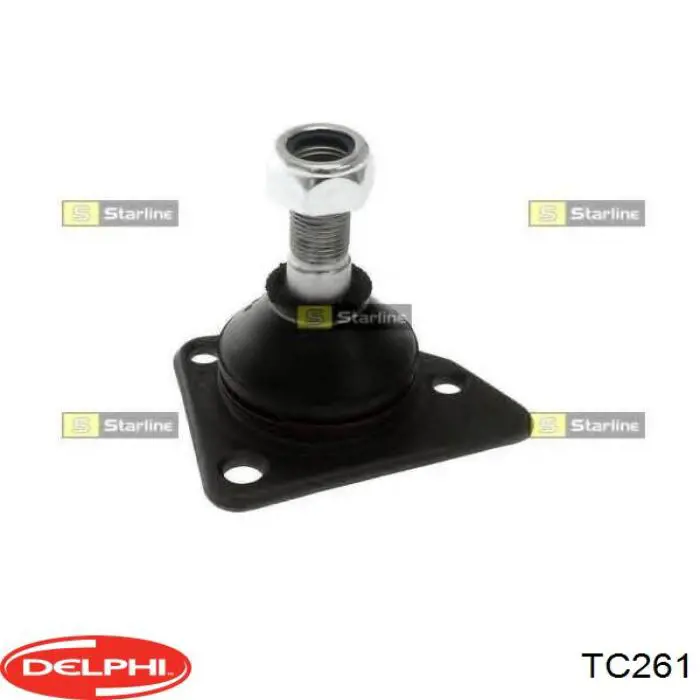 Кульова опора, верхня Delphi TC261 ціна, від 4.84 USD