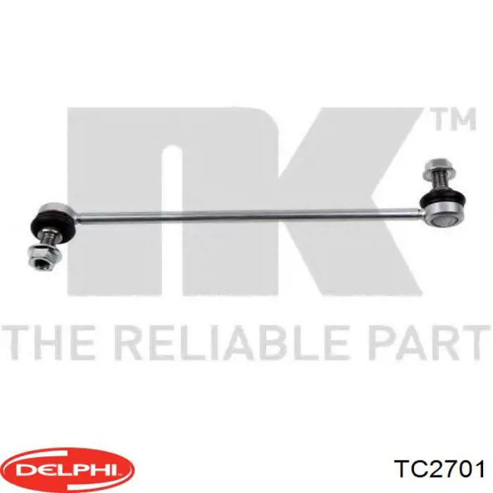 Стійка стабілізатора, переднього, ліва Delphi TC2701 ціна, від 13.59 USD