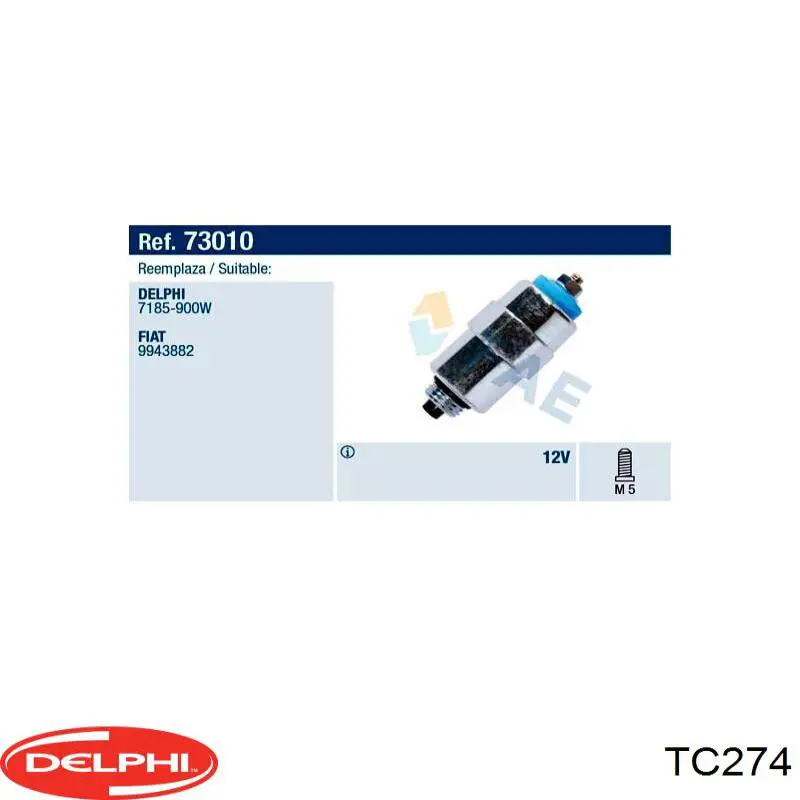 Важіль передньої підвіски нижній, правий Delphi TC274 ціна, від 31.97 USD