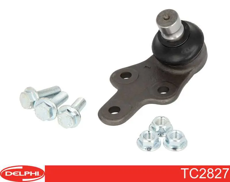 Кульова опора, нижня, ліва Delphi TC2827 ціна, від 13.65 USD