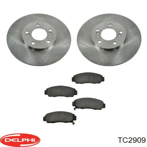 Яйця на стабілізаторі передні Delphi TC2909 ціна, від 15.06 USD