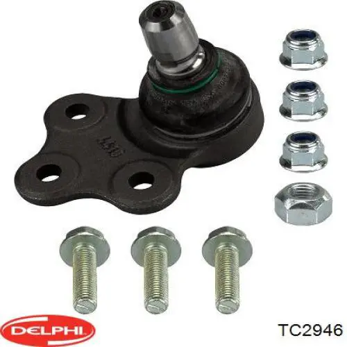 Кульова опора, нижня Delphi TC2946 ціна, від 11.16 USD
