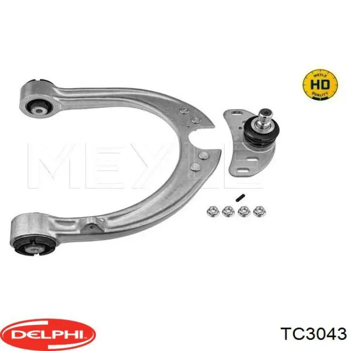 Важіль передньої підвіски верхній, правий Delphi TC3043 ціна, від 116.61 USD