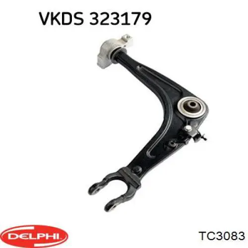 Важіль передньої підвіски нижній, правий Delphi TC3083 ціна, від 89.31 USD