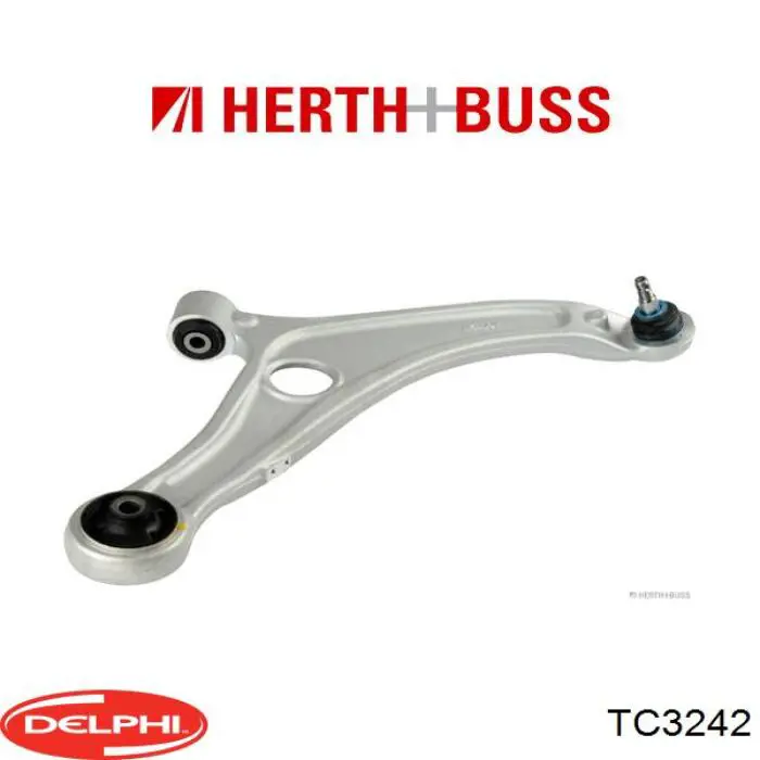 Важіль передньої підвіски нижній, правий Delphi TC3242 ціна, від 115.04 USD