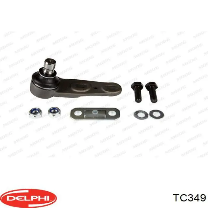 Кульова опора, нижня, права Delphi TC349 ціна, від 12.51 USD