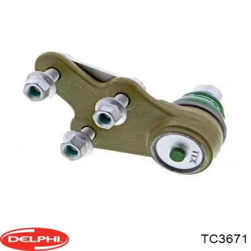 Кульова опора, нижня, ліва Delphi TC3671 ціна, від 19.23 USD
