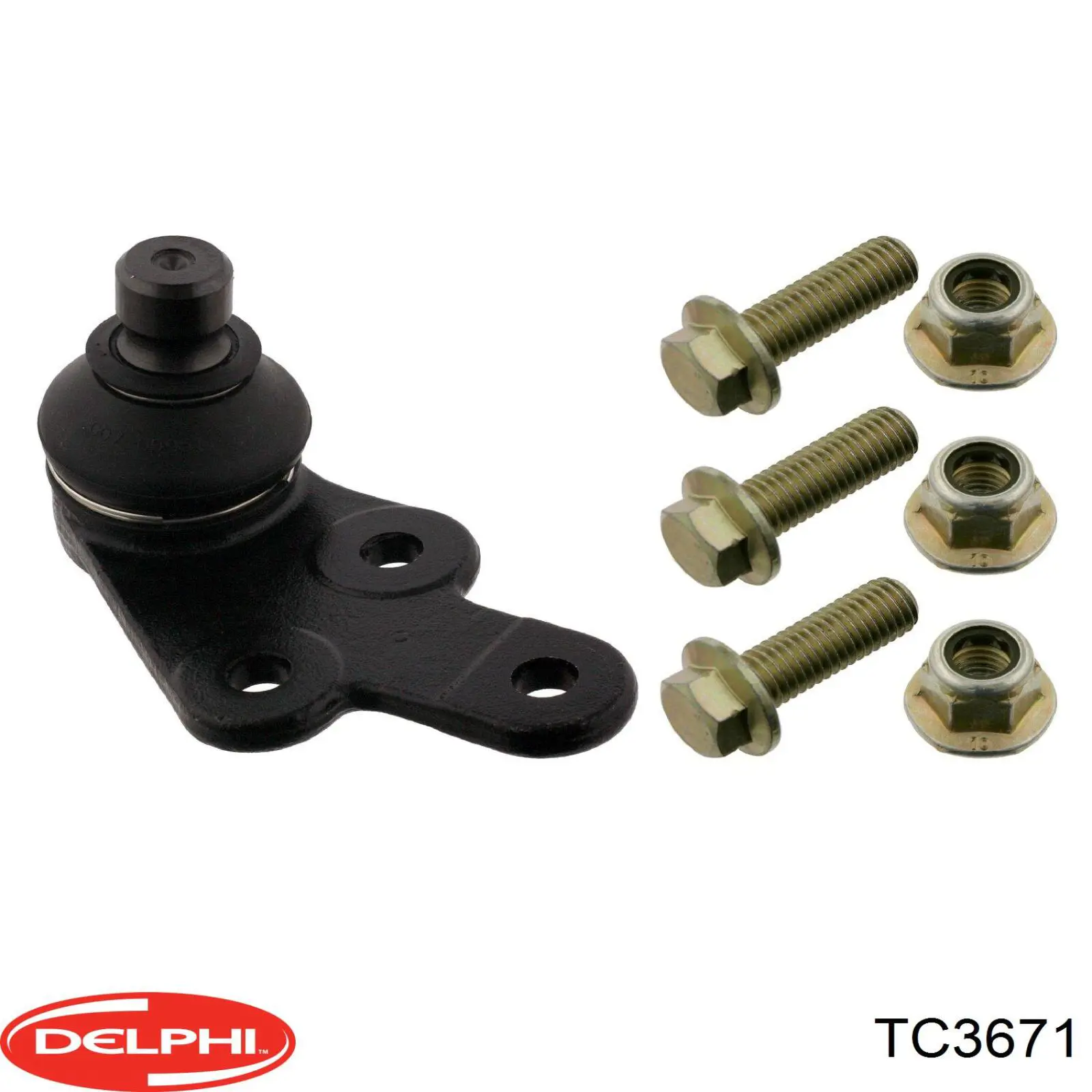 TC3671 Delphi Кульова опора, нижня, ліва