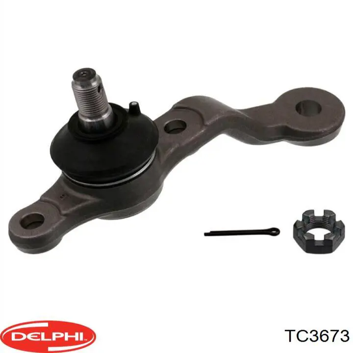 Кульова опора, нижня, права Delphi TC3673 ціна, від 56.24 USD