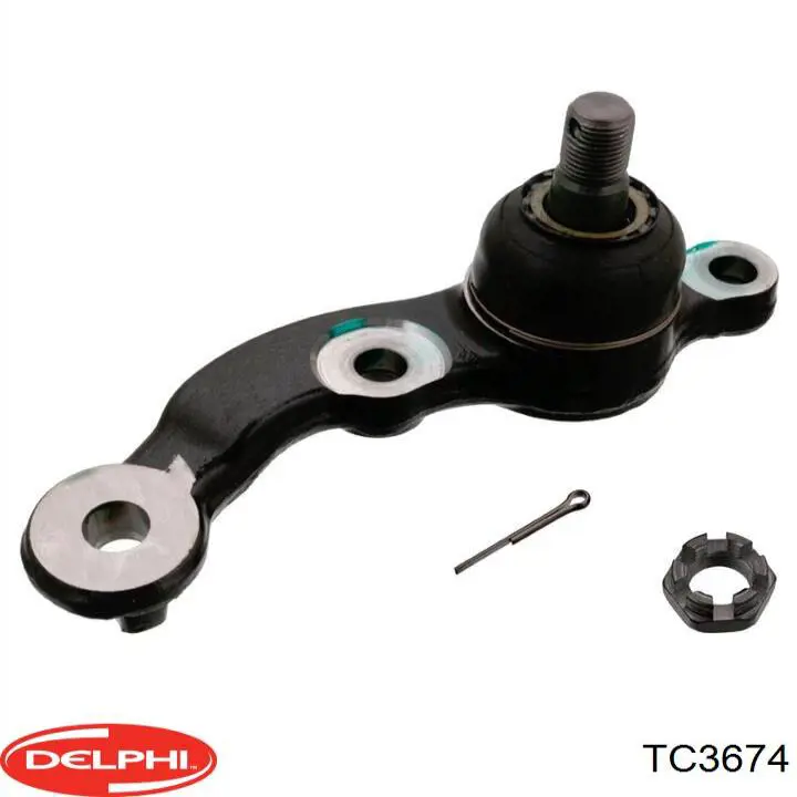 Купити TC3674 Delphi Кульова опора, нижня, ліва