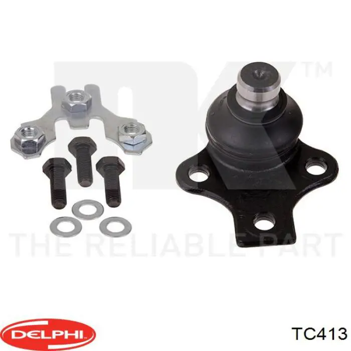 Кульова опора, нижня Delphi TC413 ціна, від 8.13 USD