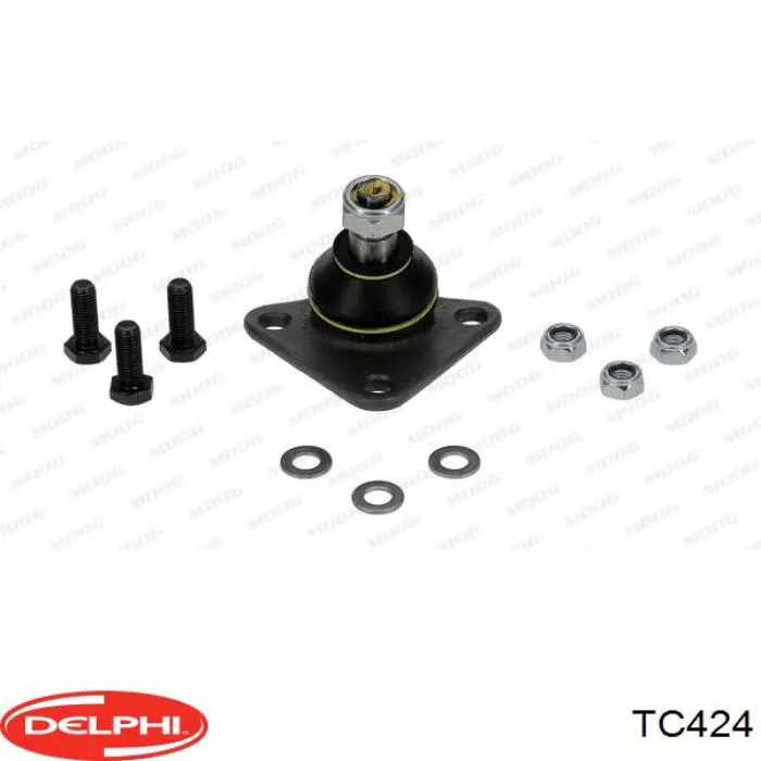 Кульова опора, нижня Delphi TC424 ціна, від 19.69 USD