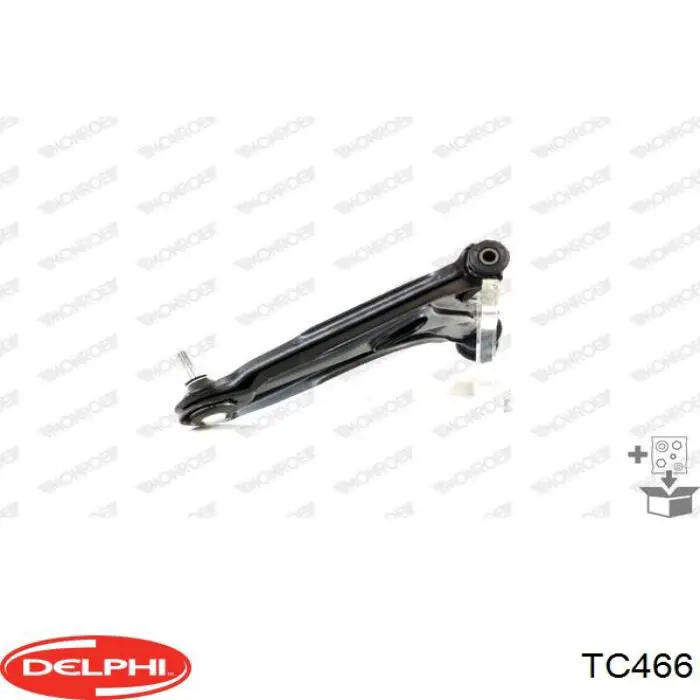 Важіль передньої підвіски нижній, правий Delphi TC466 ціна, від 28.47 USD