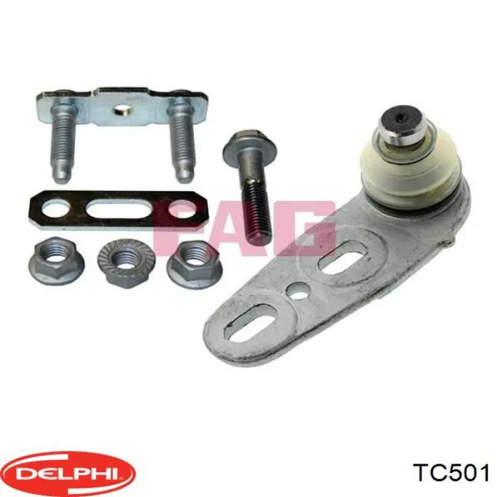 Кульова опора, нижня, права Delphi TC501 ціна, від 10.59 USD