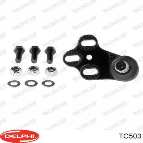 Кульова опора, нижня, права Delphi TC503 ціна, від 11.41 USD