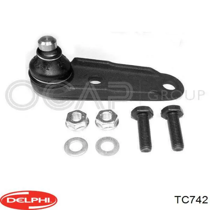 Кульова опора, нижня Delphi TC742 ціна, від 10.14 USD