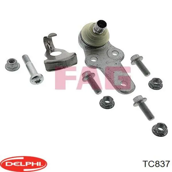 Кульова опора, нижня Delphi TC837 ціна, від 11.71 USD