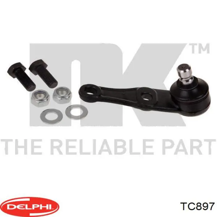 Кульова опора, нижня Delphi TC897 ціна, від 8.45 USD