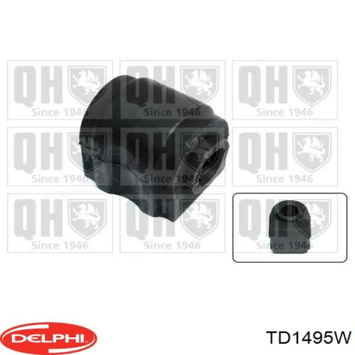 Купити TD1495W Delphi Прокладка стабільзатора заднього