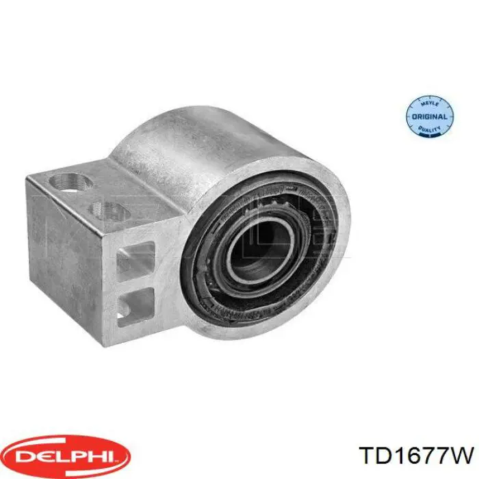 Сайлентблок нижнього важеля передньої підвіски Delphi TD1677W ціна, від 31.99 USD
