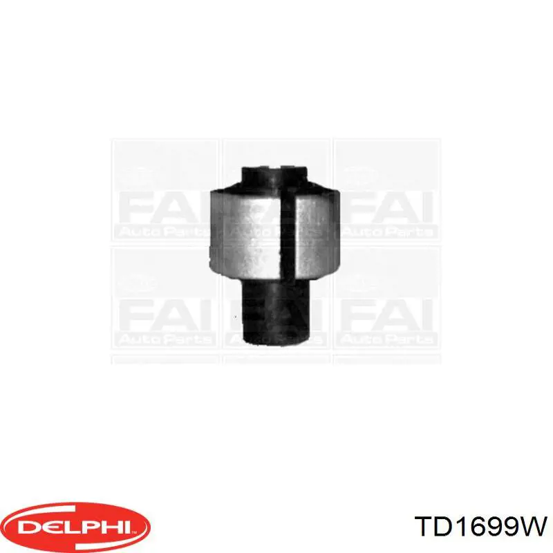 Сайлентблок заднього важеля Delphi TD1699W ціна, від 8.30 USD