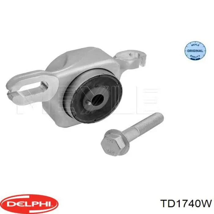 Сайлентблок нижнього важеля передньої підвіски Delphi TD1740W ціна, від 67.74 USD