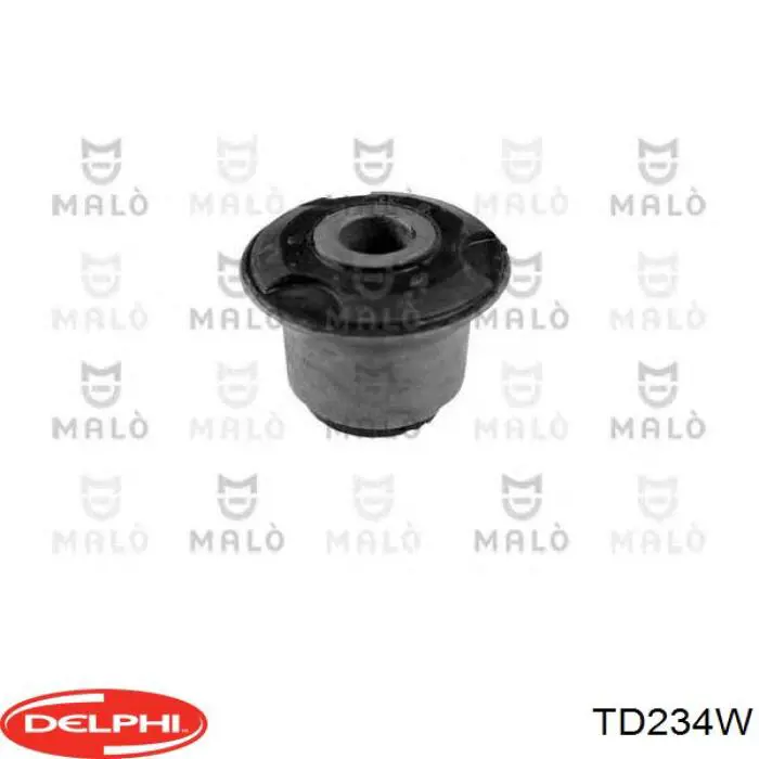 Сайлентблок нижнього важеля передньої підвіски Delphi TD234W ціна, від 2.89 USD