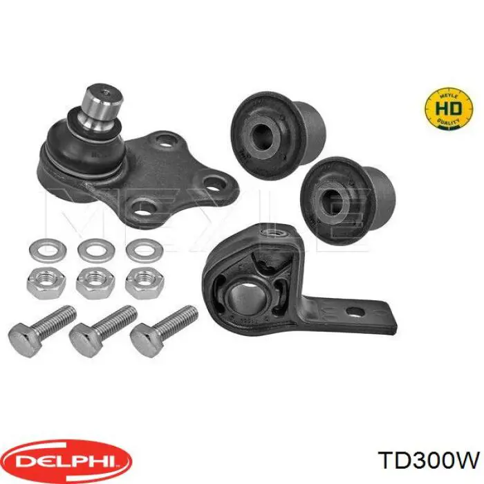 Сайлентблок нижнього важеля передньої підвіски Delphi TD300W ціна, від 3.01 USD